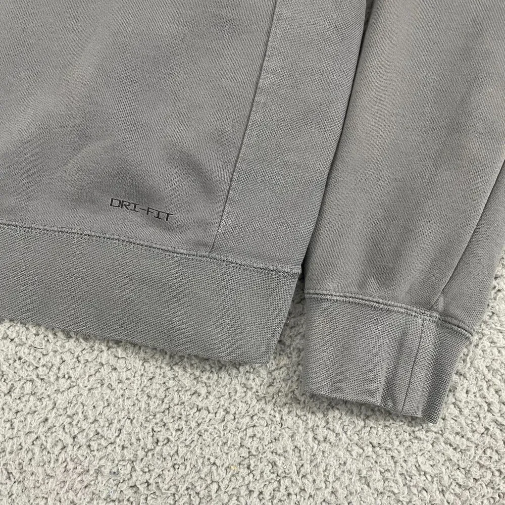 Nike Air Jordan Zion Hoodie Men S‎ Gray DV5625 084 Dri-Fit Pullover